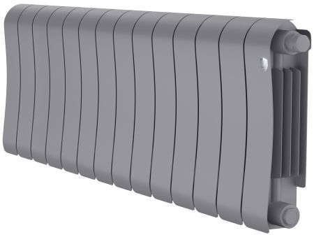 Биметаллический радиатор Royal Thermo Infinity 300 Silver Satin VR80 - 14 секц.