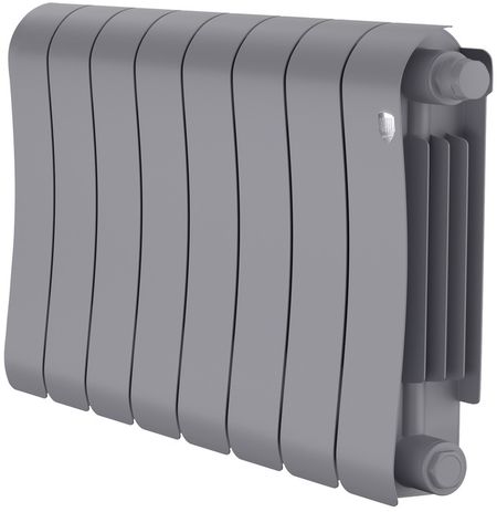 Биметаллический радиатор Royal Thermo Infinity 300 Silver Satin VR80 - 8 секц.
