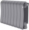 Биметаллический радиатор Royal Thermo Infinity 300 Silver Satin VR80 - 8 секц.