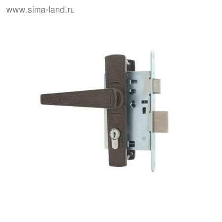 Замок врезной Димитровград «Зенит» ЗВ4-3.01, м/о 55 мм, с/руч, цвет медь