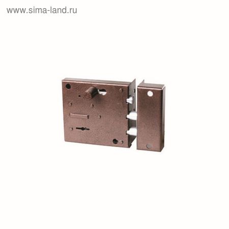 Замок накладной «Симеко» БИФ-0090×5 ЗД, 100×105×18 мм, 5ключей