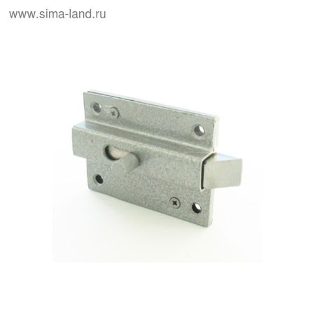 Замок накладной «Глазов», 84.5×75×14 мм, с защелкой, 5 ключей