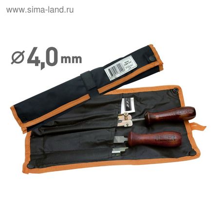 Набор для заточки Rezer 03.009.00001, для цепей d=4, звено цепи 1.1-1.3 мм