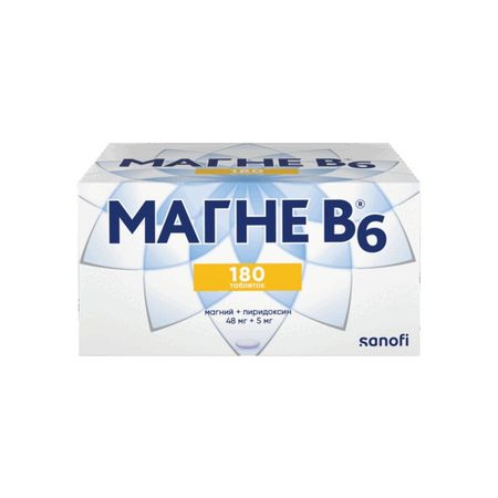 Магне В6 Таб.п.о.№180