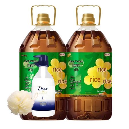 DOVE Набор: Шампунь и Рапсовое масло