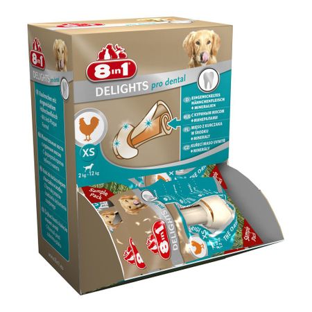 DENTAL DELIGHTS XS Косточки для чистки зубов 7,5 см