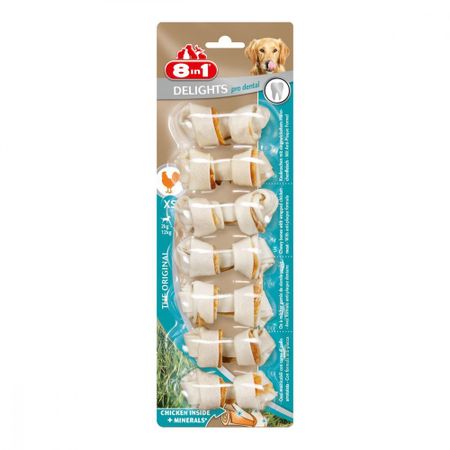 DENTAL DELIGHTS XS Косточки для чистки зубов 7,5см