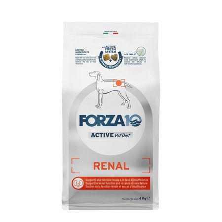 Forza10 Renal Active Line для взрослых собак всех пород при острой и хронической почечной недостаточности хронической сердечной недостаточности - 4 кг 4733₽