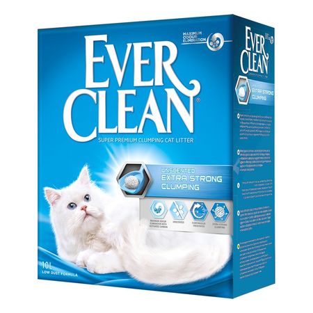 Наполнитель Ever Clean Extra Strong Clumping Unscented комкующийся без ароматизатора