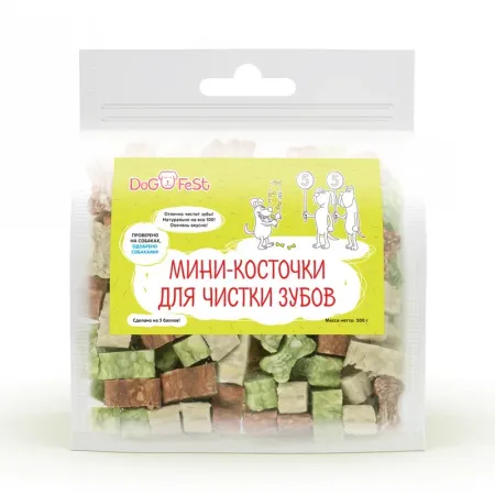 Dog Fest Мини-косточки для чистки зубов для собак 500 г