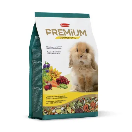 Корм Padovan Premium coniglietti для кроликов и молодняка комплексный основной - 2 кг 1601₽