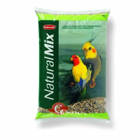 Корм Padovan Naturalmix parrocchetti для средних попугаев основной - 850 г 401₽