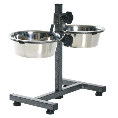 Стойка с мисками Trixie для собак 2х28 л 4670₽