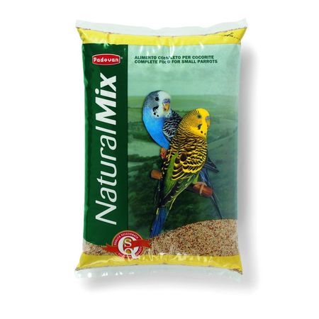 Корм Padovan Naturalmix cocorite корм для волнистых попугаев основной - 1 кг 419₽