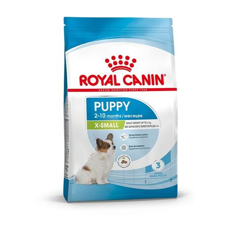 Royal Canin X-Small Puppy полнорационный сухой корм для щенков миниатюрных пород до 10 месяцев - 500 г 570₽