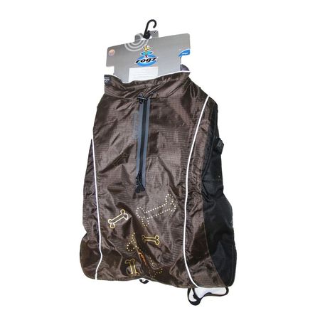 Rogz попона утепленная длина спины собаки светло-коричневая 40x56x40 см 3289₽