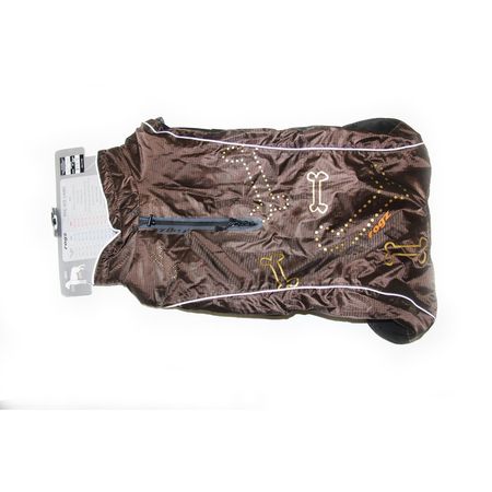 Rogz попона утепленная длина спины собаки светло-коричневая 36x51x37 см 3158₽