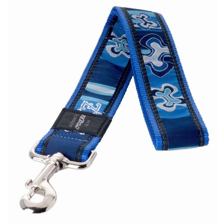 Rogz поводок-водилка для собак гигантских пород размер XXL серия Fancy Dress Длина 50 см синий 770₽