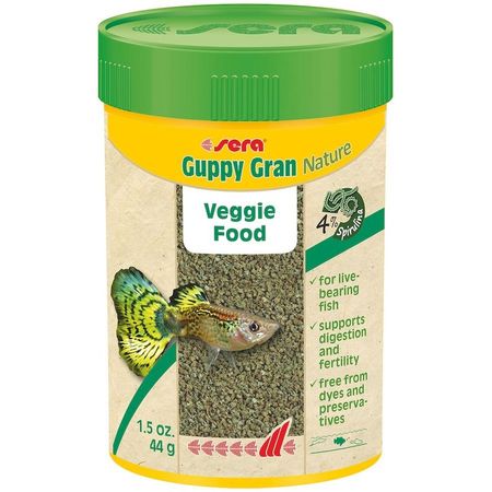 Sera Guppy gran Корм для гуппи - 100 мл 488₽