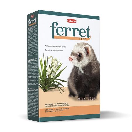 Корм Padovan Ferret Food для хорьков комплексный основной - 750 г 923₽