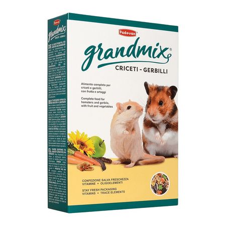 Корм Padovan Grandmix criceti для хомяков и мышей комплексный основной - 400 г 366₽