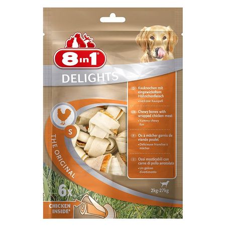 DELIGHTS S Косточки для мелких и средних пород 11см