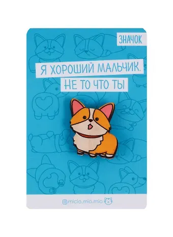 Значок на подложке Хороший мальчик   3877274