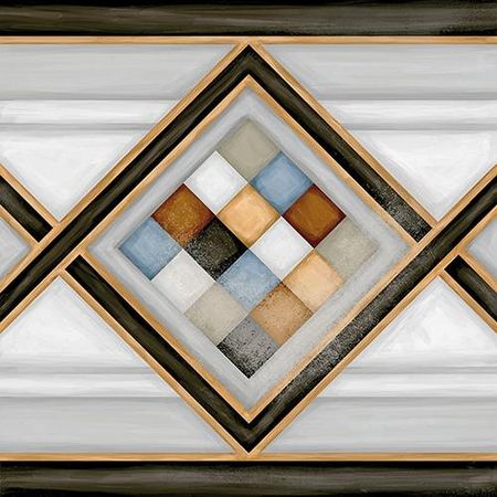 Керамический декор Vives Ceramica Vodevil Pombo-2 multicolor 20х20 см 374₽