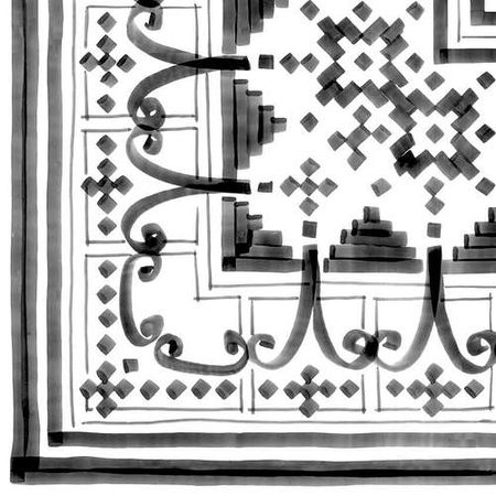 Керамический декор Vives Ceramica Vodevil Bellaria-3 sombra 20х20 см 526₽