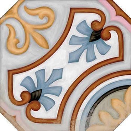 Керамический декор Vives Ceramica Vodevil Octogono Diglas Multicolor 20х20 см 376₽
