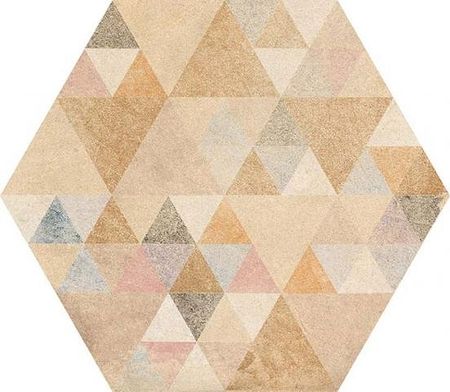 Керамический декор Vives Ceramica Laverton Hexagono Benenden Multicolor 23х26,6 см