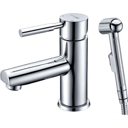 Смеситель для раковины WasserKRAFT Main 4108 с гигиеническим душем Хром 12760₽