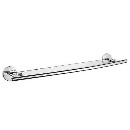 Стеклянная полка Milardo Cadiss CADSMG0M44 с бортиком Хром 600₽