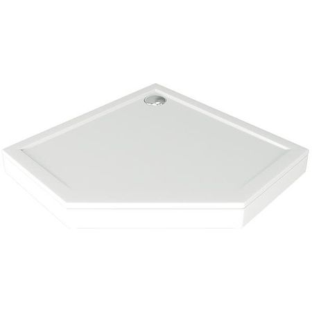 Душевой поддон из искусственного камня Good Door Пента 90x90 Белый
