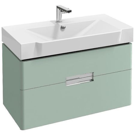 Тумба под раковину Jacob Delafon Reve 79 EB1135-G95 подвесная цвет Оливковый 148305₽