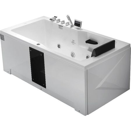 Акриловая ванна Gemy 171х86 G9066 II K L с гидромассажем 270000₽