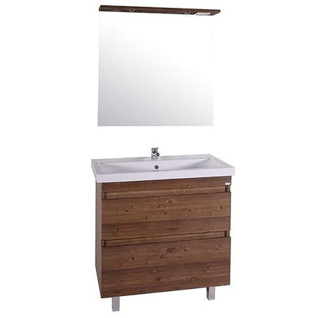 Тумба под раковину АСБ-мебель Коста 80 11496 Светлый Орех 16200₽