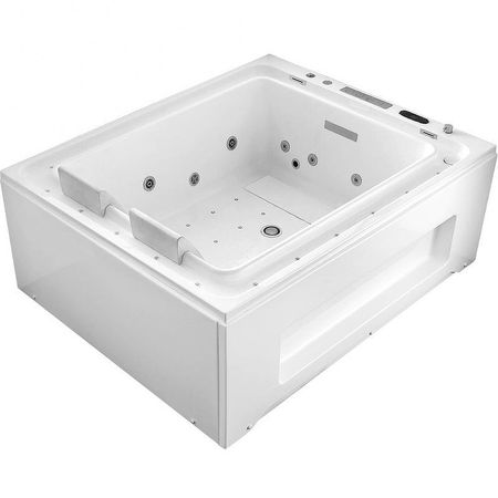 Акриловая ванна Gemy G9268 K 185x150 с гидромассажем 360000₽
