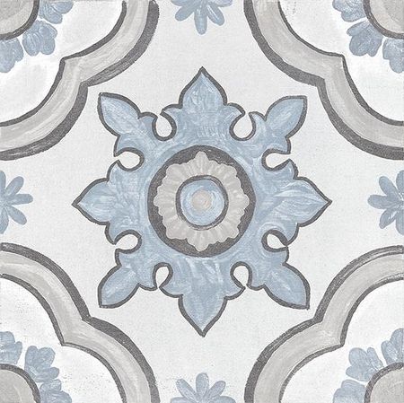 Керамогранит Cifre Adobe Basma Decor White Mate Многоцветный Матовый 20x20 см 6278₽