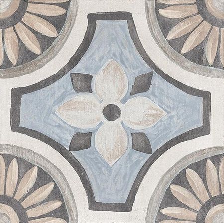 Керамогранит Cifre Adobe Monza Decor Ivory Mate Многоцветный Матовый 20x20 см 6278₽