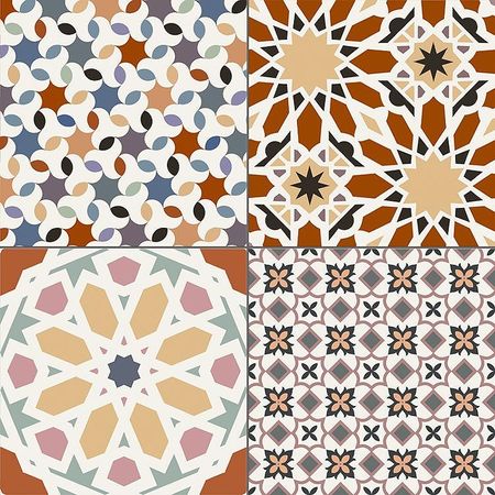 Керамогранит Realonda Marrakech Colour Многоцветный Сатинированный 44,2x44,2 см