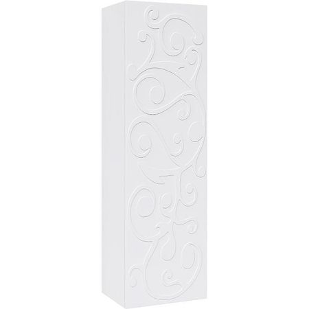 Шкаф пенал Clarberg Elegance 40 EL0504 подвесной Белый