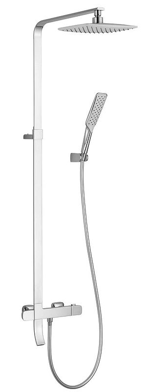 Душевая система Kaiser Zinger 35282 с термостатом цвет Хром Белый 35430₽