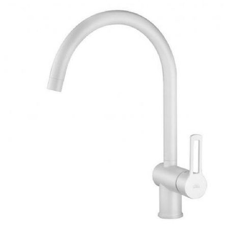 Смеситель для кухни Paffoni Ringo RIN180BO Белый матовый