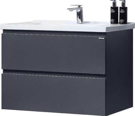 Тумба с раковиной Orans BC-4023-600 4023600З Матовый графитовый 43200₽