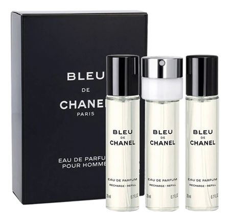 Bleu De Chanel Eau De Parfum: парфюмерная вода 3*20мл запаски
