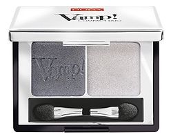 Компактные двойные тени Vamp! Compact Duo 2,2г: 009 Silver Stone