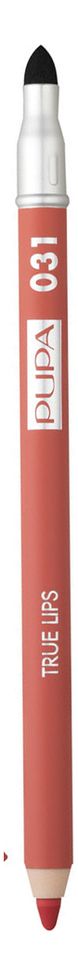 Карандаш для губ с аппликатором True Lips Pencil 1,2г: 031 Coral
