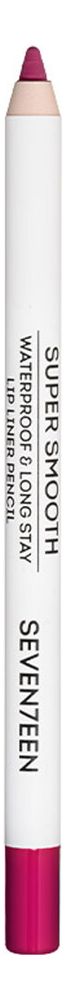 Карандаш для губ с витамином Е Supersmooth Waterproof Lipliner (водостойкий) 1,2г: 09 Fuchsia
