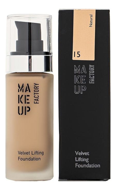 Тональный крем с эффектом лифтинга Velvet Lifting Foundation 30мл: 15 Natural